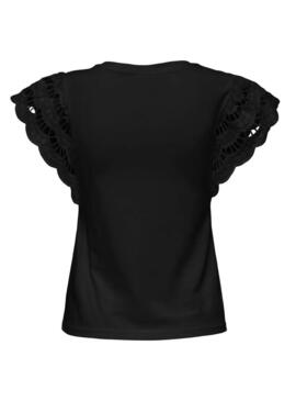 Maglietta Only Macy nera per donna