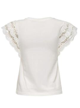 Maglietta Only Macy bianca per donna