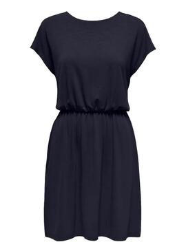 Abito Only Freda Batsleeve blu scuro per donna