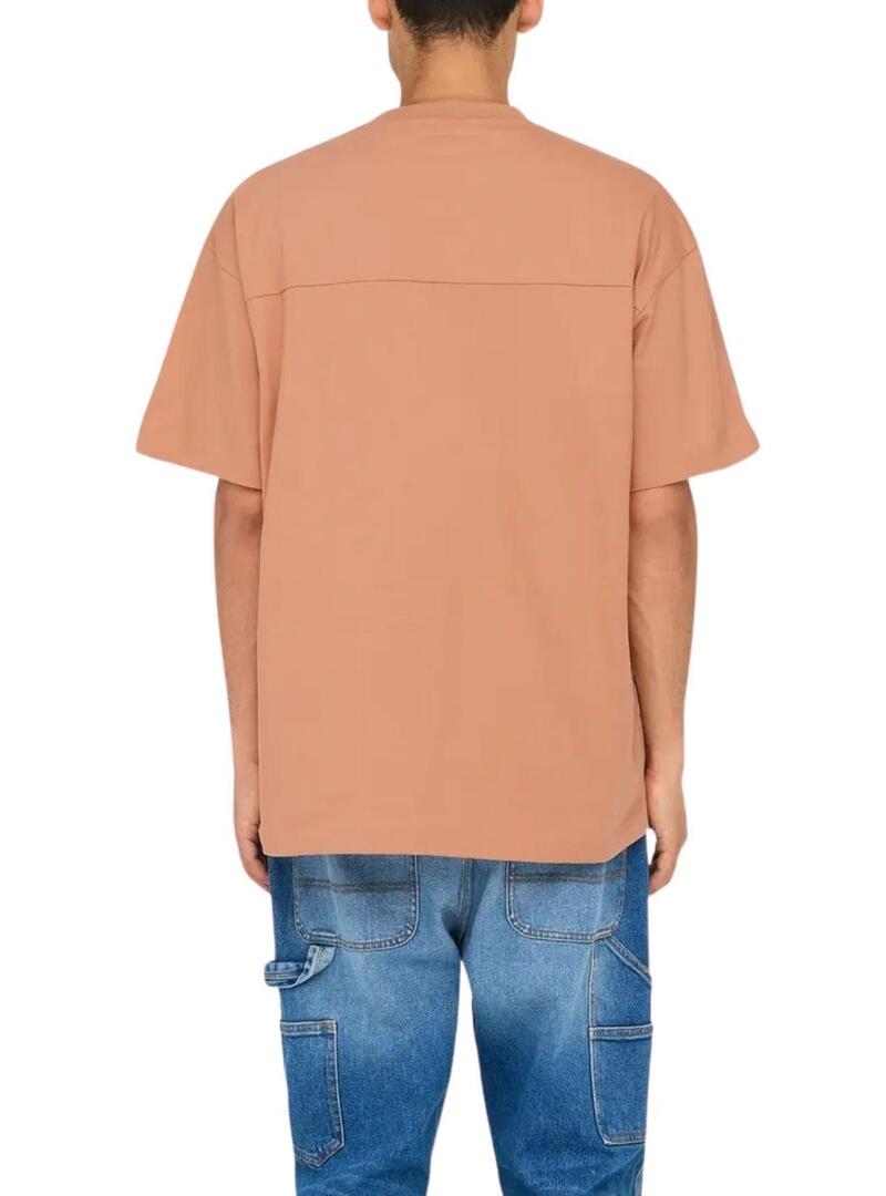 Maglietta Only and Sons King Loose arancione per uomo