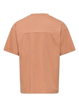 Maglietta Only and Sons King Loose arancione per uomo