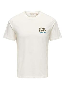 Maglietta Only and Sons Magnus Longbeach per uomo.