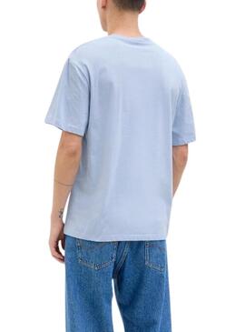 Maglietta Jack and Jones Porto blu per uomo