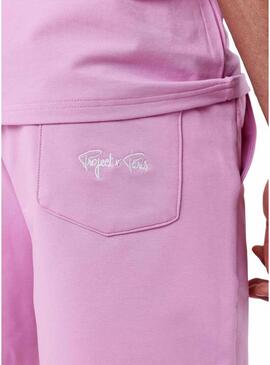  Bermudas Project X Paris Pantaloni da jogging rosa per uomo.