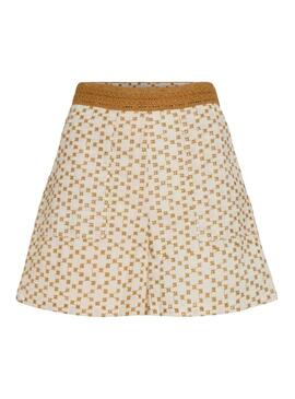 Shorts Vila Sumira cammello per donna