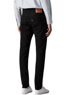 Pantaloni in denim Levis 515 Slim Taper neri da uomo