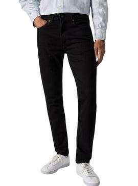 Pantaloni in denim Levis 515 Slim Taper neri da uomo
