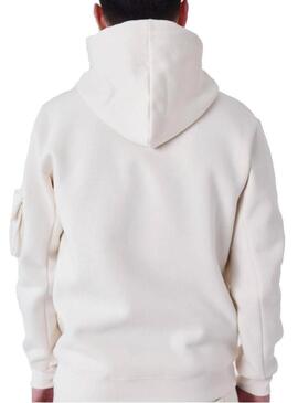 Felpa Project x Paris Logo beige per uomo