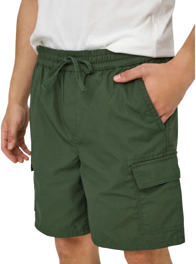 Bermuda Only and Sons Onskal verde per uomo