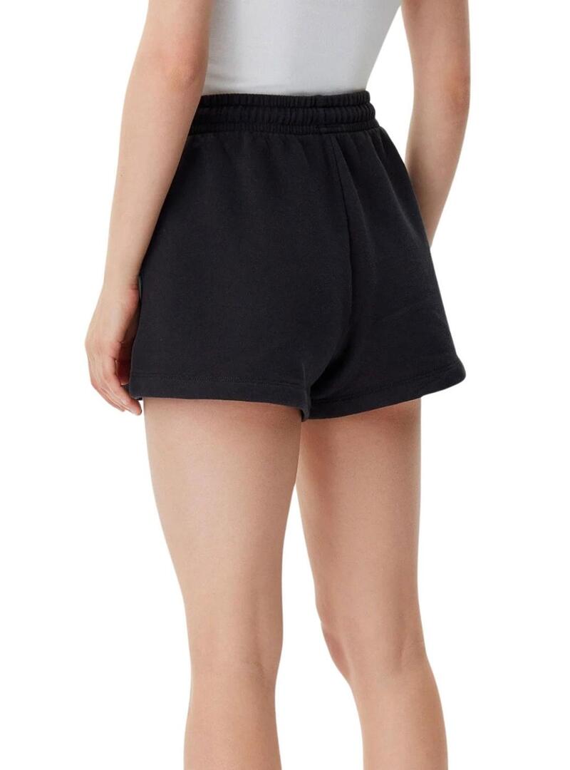 Shorts Tommy Jeans Script neri per donna.
