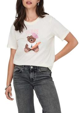 Maglietta Only Rosa Paris per donna