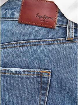 Bermuda Pepe Jeans Mable in denim per donna