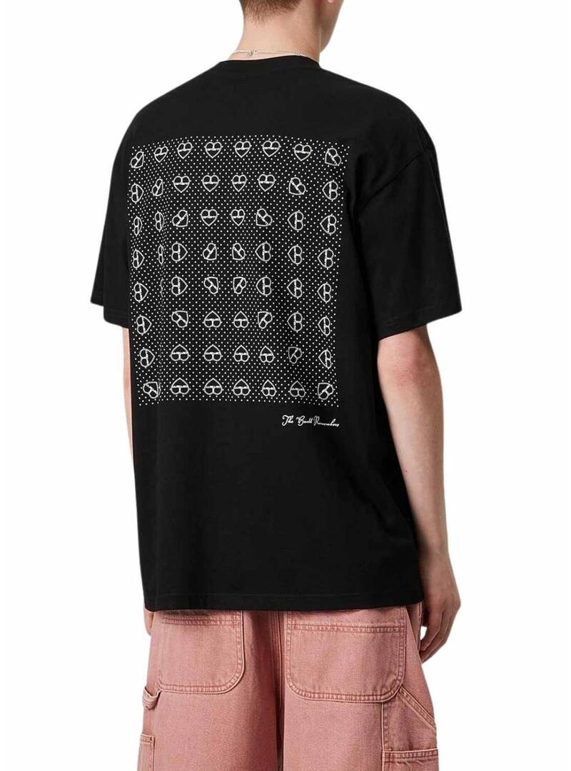 Maglietta Carhartt Furoshiki nera per uomo