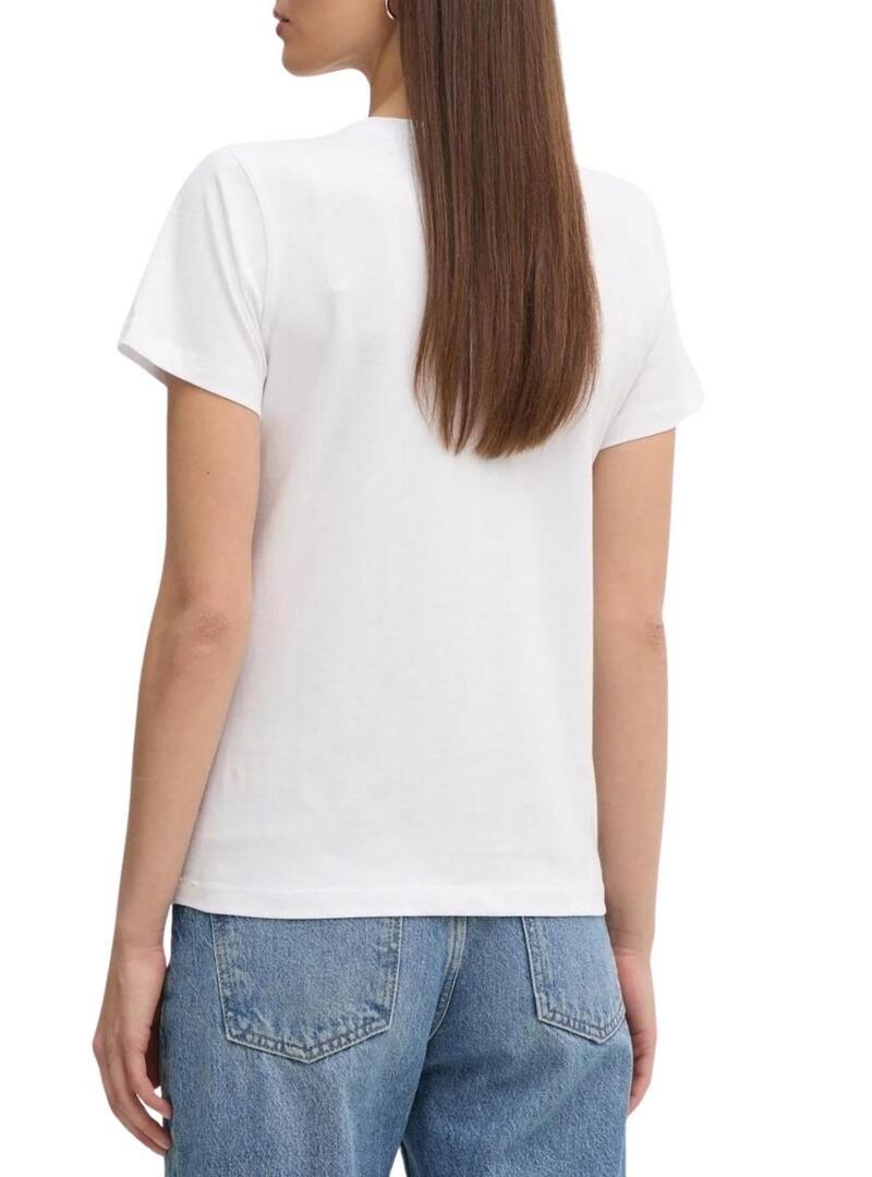Maglietta Pepe Jeans Ryoko bianca per donna