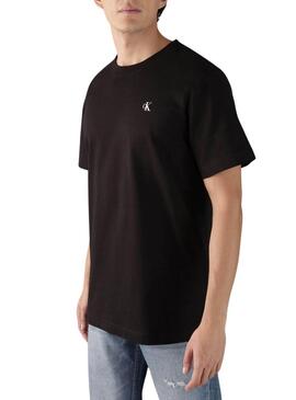 Maglietta Calvin Klein Type nera per uomo