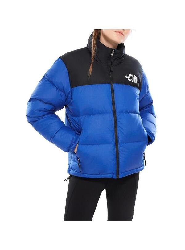 giubbotto north face blu