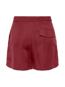 Shorts Only Nica bordeaux per donna.
