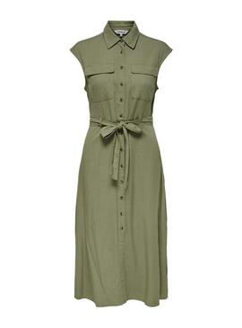 Abito Only and Sons Lima verde per donna
