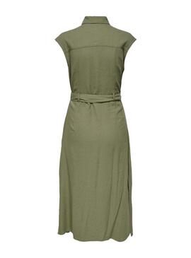 Abito Only and Sons Lima verde per donna