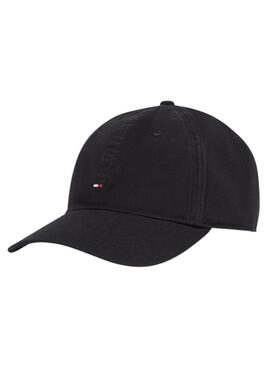 Cappello Tommy Hilfiger Flag Soft nero per uomo