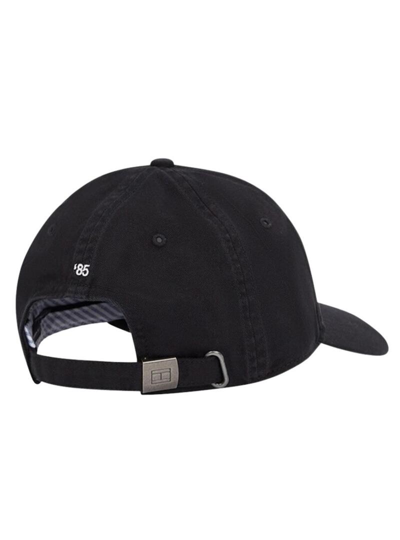 Cappello Tommy Hilfiger Flag Soft nero per uomo