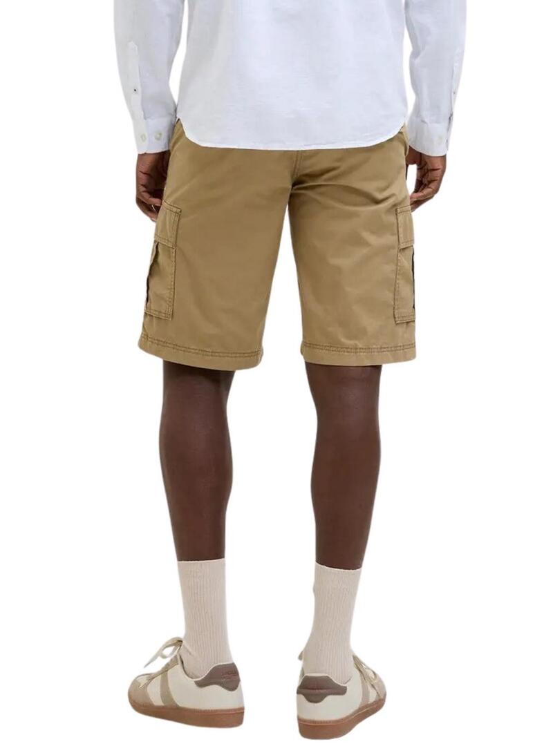 Bermudas Jack and Jones Mateo cammello per uomo