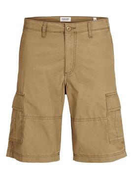 Bermudas Jack and Jones Mateo cammello per uomo