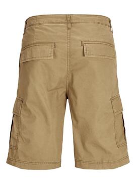 Bermudas Jack and Jones Mateo cammello per uomo