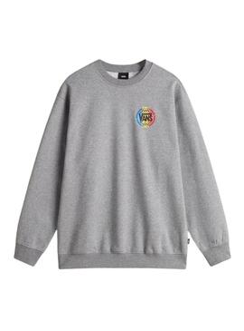 Felpa Vans Retro grigia per uomo