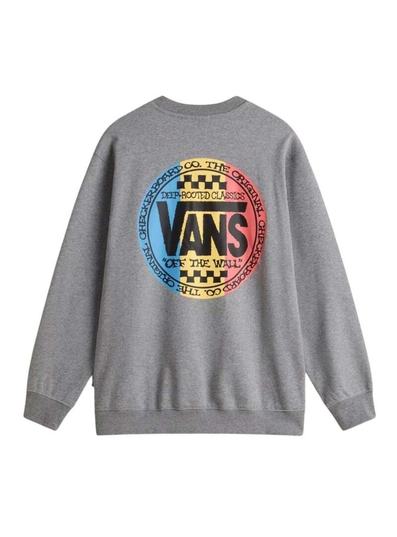 Felpa Vans Retro grigia per uomo