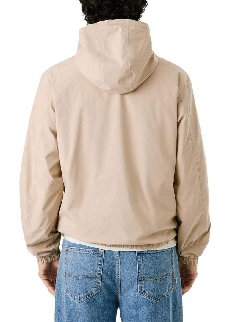 Giacca Pepe Jeans Monson beige per uomo
