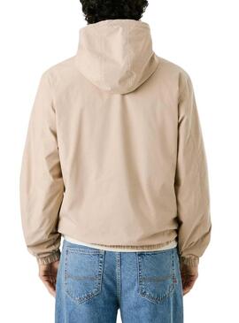 Giacca Pepe Jeans Monson beige per uomo