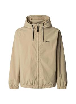 Giacca Pepe Jeans Monson beige per uomo