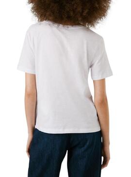 Maglietta Pepe Jeans Angel bianca per donna