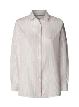 Camicia Pepe Jeans Lavender lilla per donna