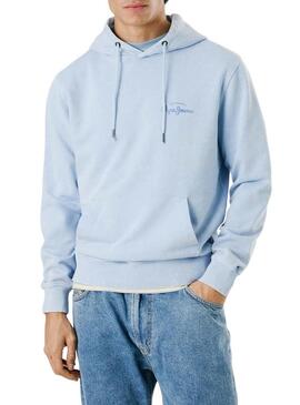 Felpa Pepe Jeans Terrel blu per uomo