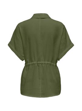 Camicia Only Emmia verde per donna