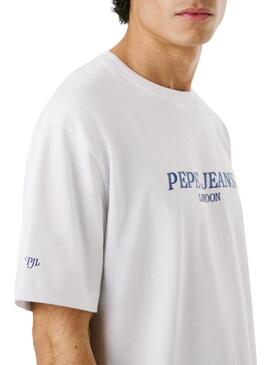 Maglietta Pepe Jeans Tadeo bianca per uomo