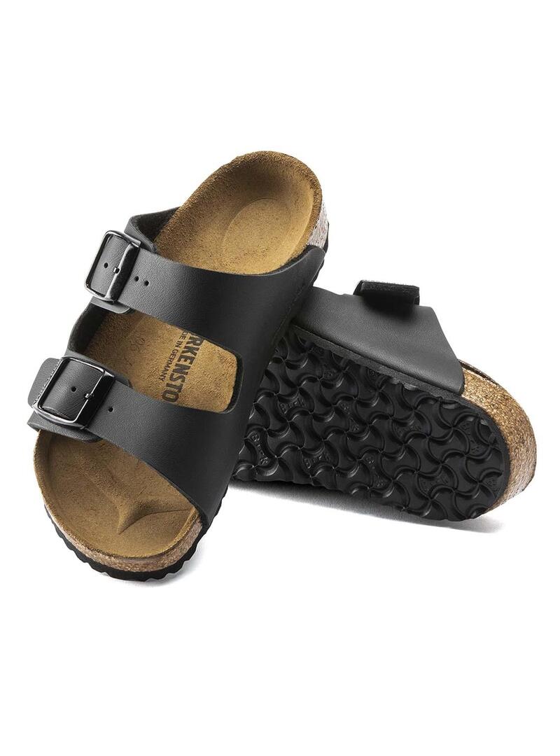 Sandali Birkenstock Arizona nero per bambina e bambino