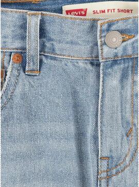 Bermuda in denim distrutto Levis per bambino.