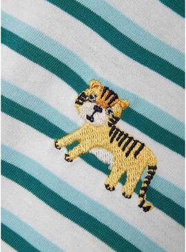 Maglietta Name It Jellan a righe tigre per bambino