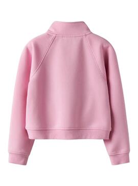 Felpa Name It Jugel rosa per bambina