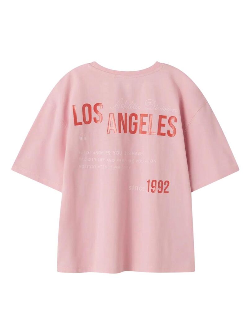 Maglietta Name It Jullas rosa per bambina