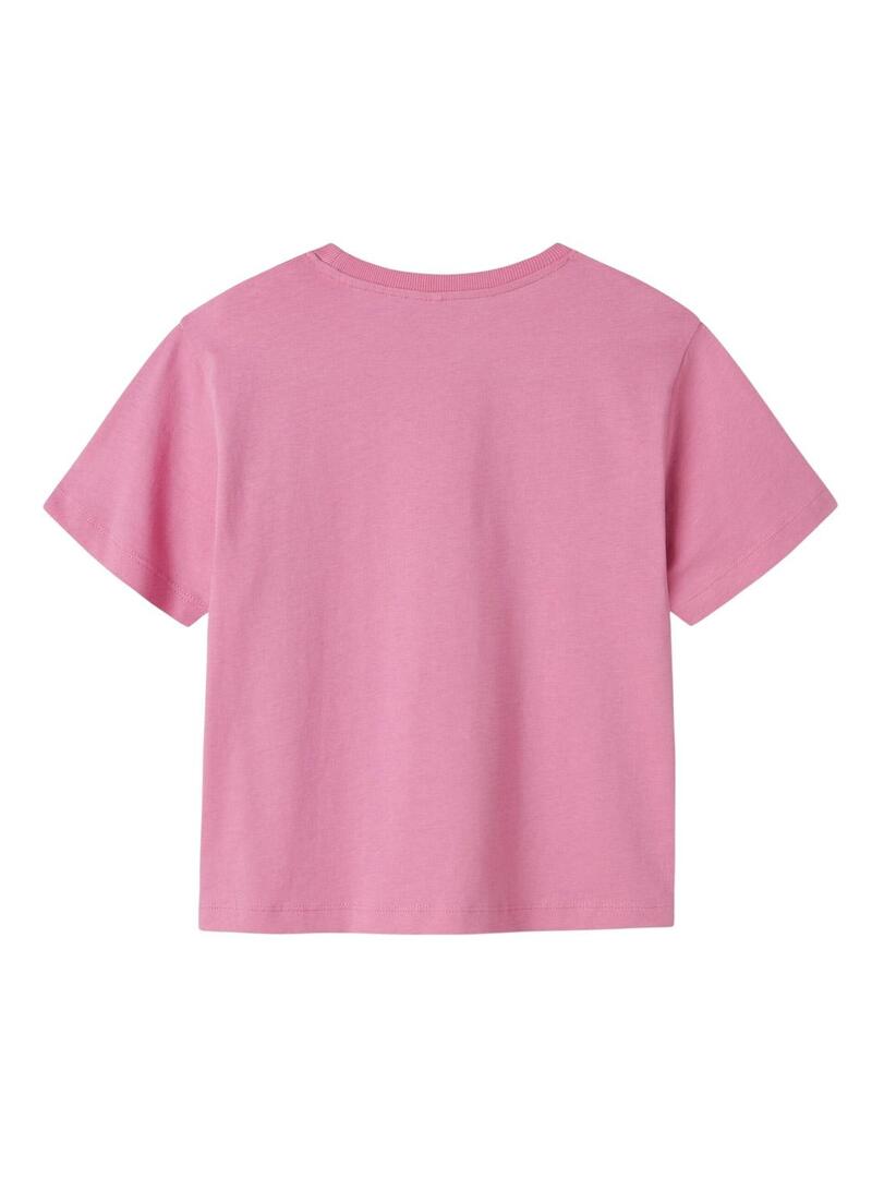 Maglietta Name It Jassa rosa per bambina