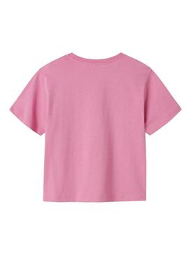 Maglietta Name It Jassa rosa per bambina