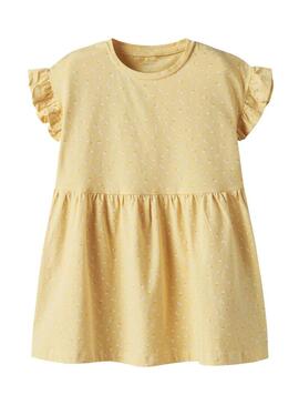 Abito Name It Joane giallo per bambina