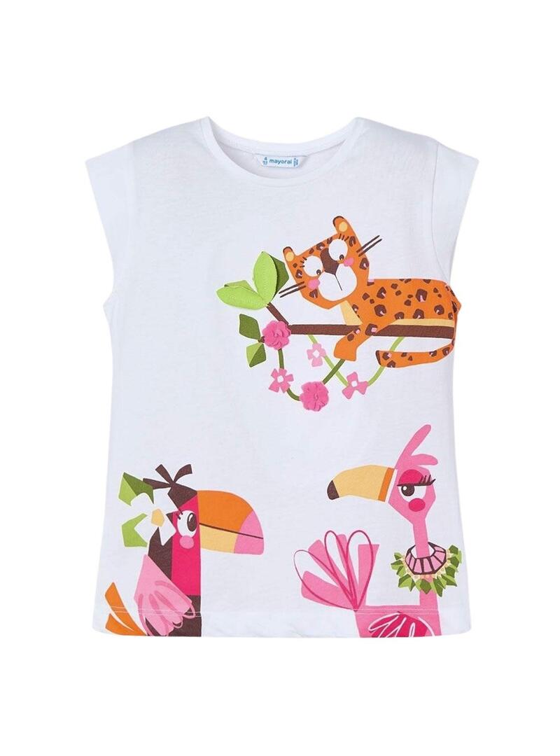 Set Mayoral Zoo rosa per ragazza