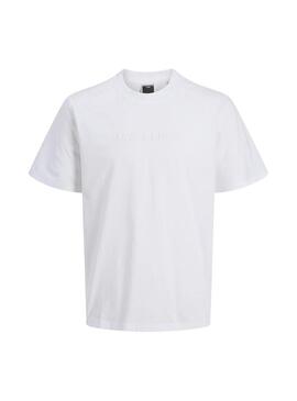 Maglietta Jack and Jones Corecharge bianca per uomo