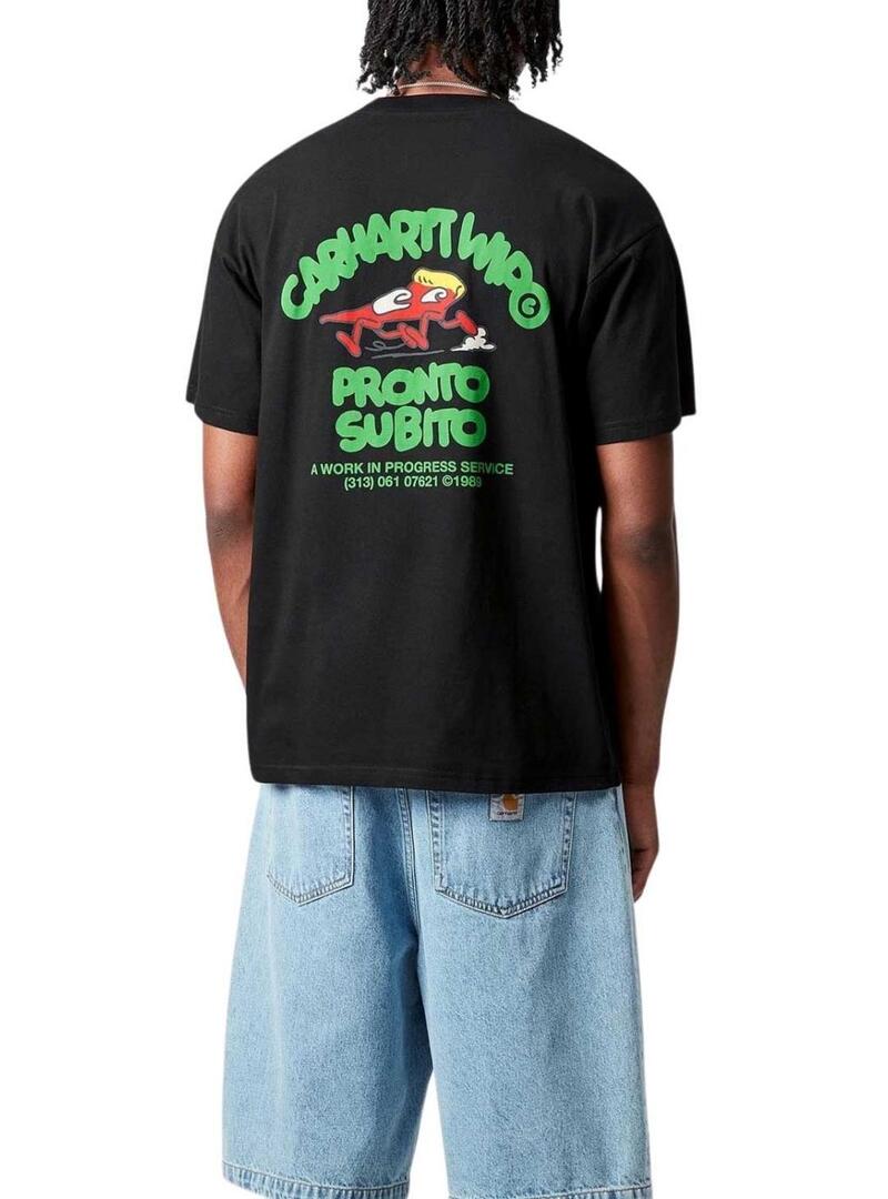 Maglietta Carhartt Preto per uomo.