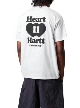 Maglietta Carhartt Heart bianca per uomo